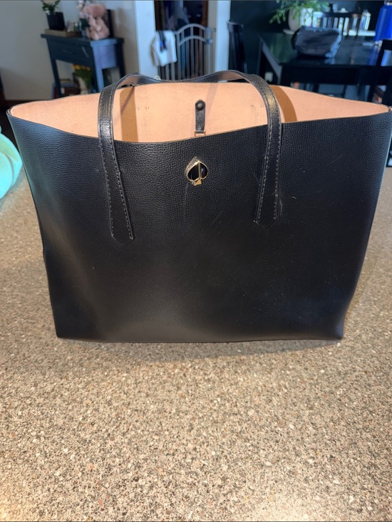 kate spade Handbags - kate spade Black Leather Tote
